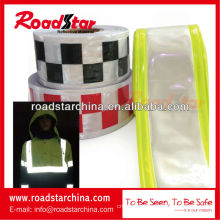 PVC reflective warning tape for clothing